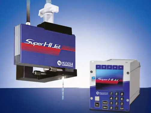 अल्ट्रा-हाई-स्पीड, गैर-संपर्क जेट डिस्पेंसर SuperJet3